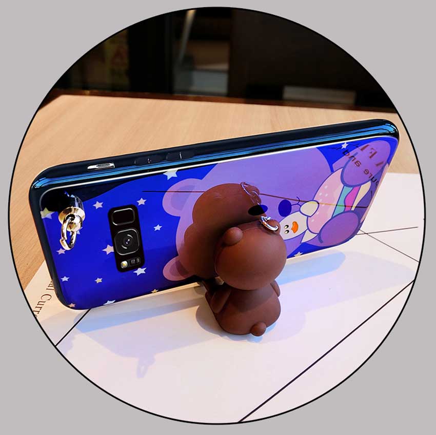 熊 Galaxy Note8可愛いカバー