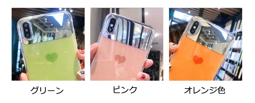 iphone8/8plusミラーカバー 可愛い