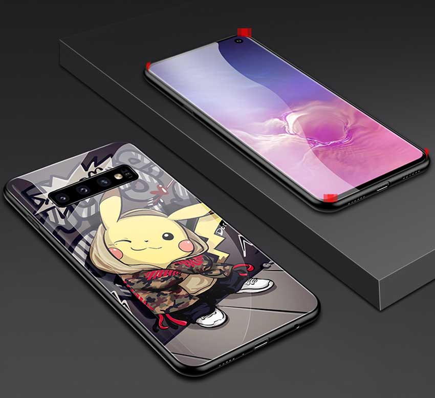 ピカチュウ Galaxy S10ケース 漫画系