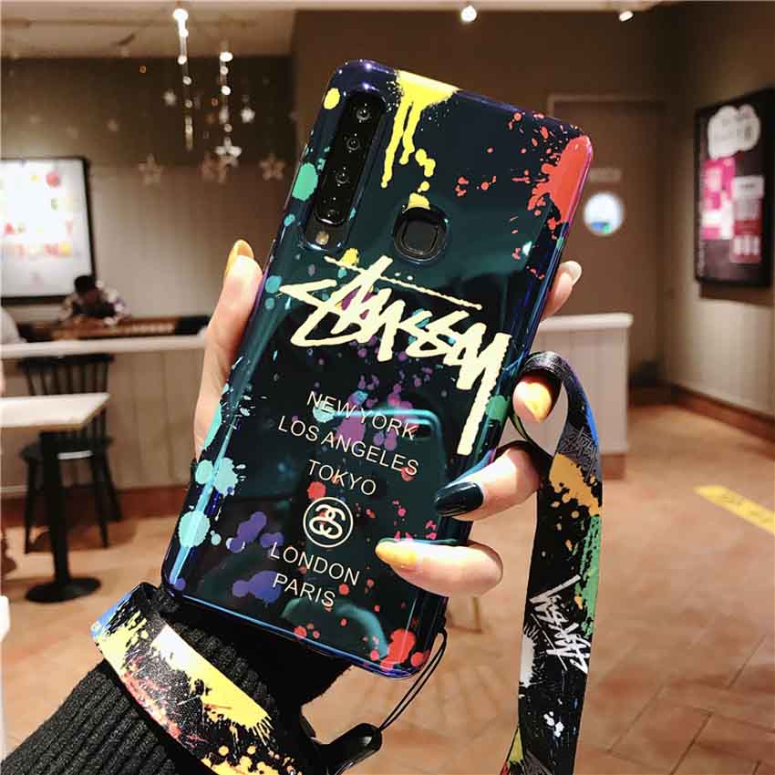 ギャラクシーnote10+カバー stussy