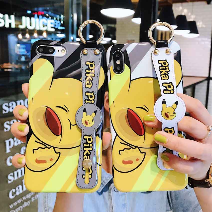 Iphone Xs Xr可愛いケース ピカチュウ Iphonexsmaxカバー 手持ちベルト付き Iphone8 8plusスマホケース 漫画風 Iphone Xs Xr可愛いケース ピカチュウ Iphonexsmaxカバー 手持ちベルト付き Iphone8 8plusスマホケース 漫画風