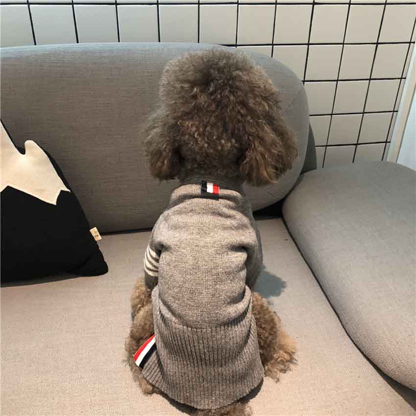 Thom Browne 犬服 ニットセーター トレーナー トムブラウン ドッグウェア かわいい