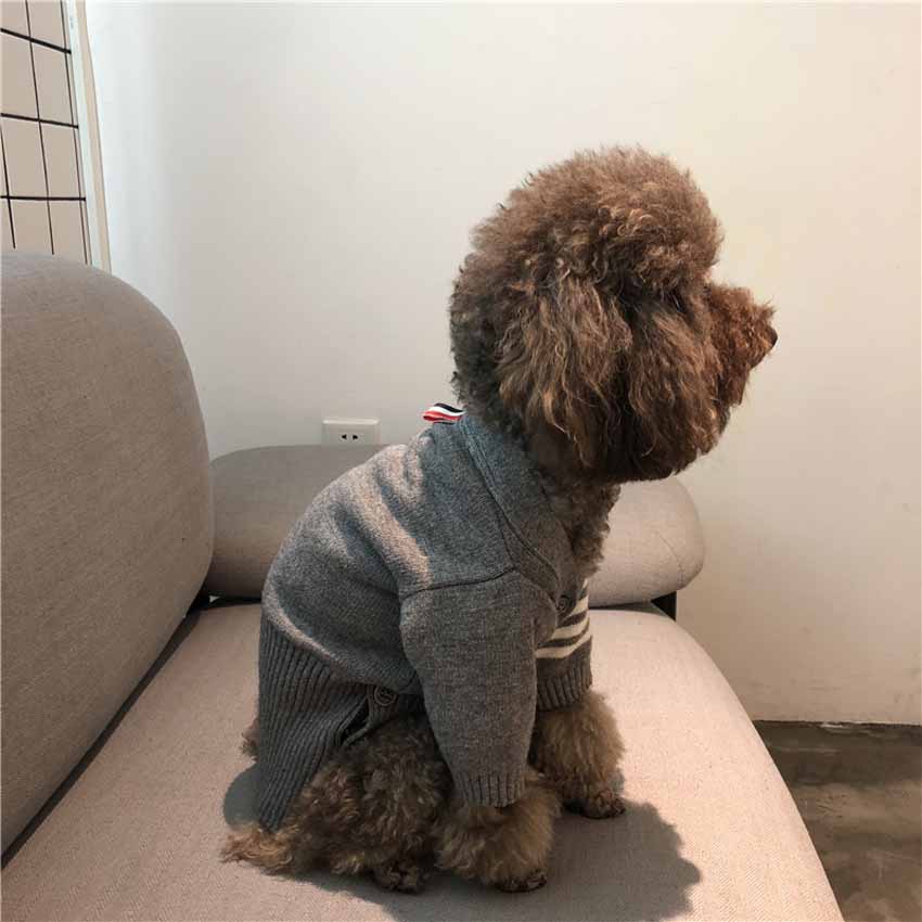 Thom Browne 犬服 ニットセーター トレーナー トムブラウン ドッグウェア かわいい