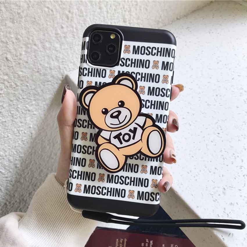 かわいい iphone11/xrスマホケース Moschino