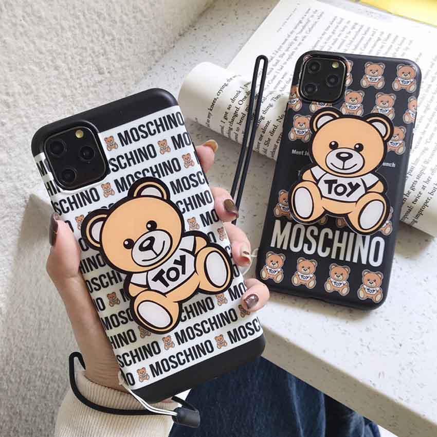 モスキーノ iPhone11 Pro ケース クマ
