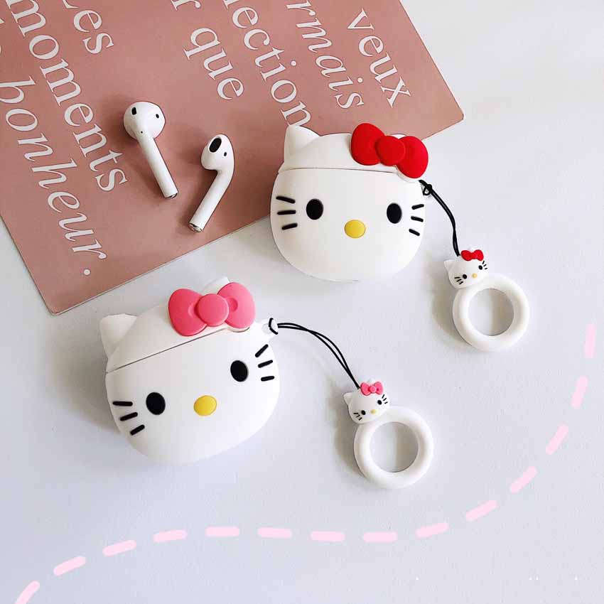 ハローキティ Airpods 1 2 3 Proケース かわいい エアポーズ プロ保護ケース Hello Kitty シリコン製 ハローキティ Airpods 1 2 3 Proケース かわいい エアポーズ プロ保護ケース Hello Kitty シリコン製