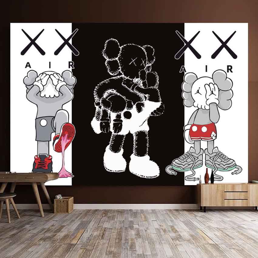 タペストリー KAWS オシャレ