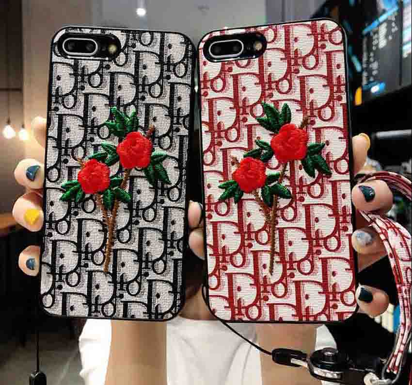 刺繡 iPhone11/11 Proかばー ディオール