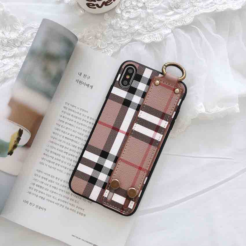 iPhoneXS/XRケース チェック柄 burberry