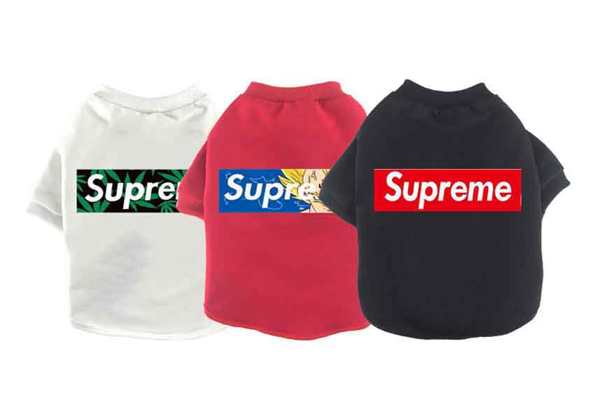 Supreme 犬パーカー 半袖