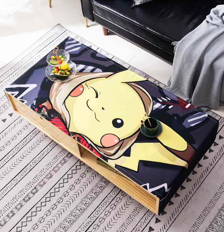 ピカチュウ テーブルマット 可愛い カウズ テーブルクロス テーブルかけ 長方形 ワンピース 机マット 漫画風 ピカチュウ テーブルマット 可愛い カウズ テーブルクロス テーブルかけ 長方形 ワンピース 机マット 漫画風
