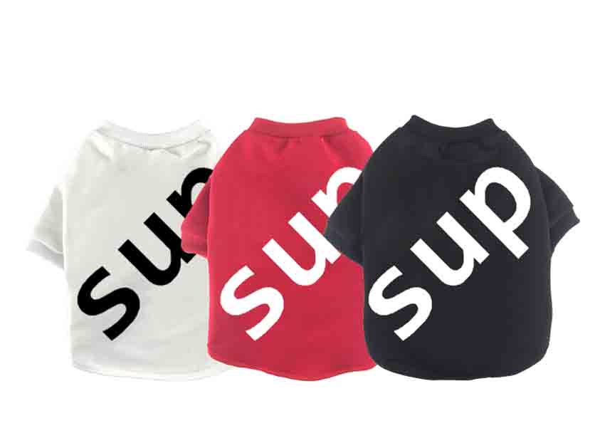 Supreme 犬服 犬 Tシャツ シュプリーム パロディー洋服 ドッグウェア Supreme トレーナー オシャレ Supreme 犬服 犬 Tシャツ シュプリーム パロディー洋服 ドッグウェア Supreme トレーナー オシャレ