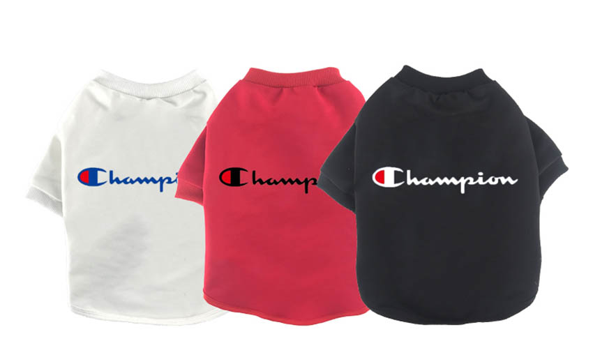 champion 犬のｔシャツ おしゃれ