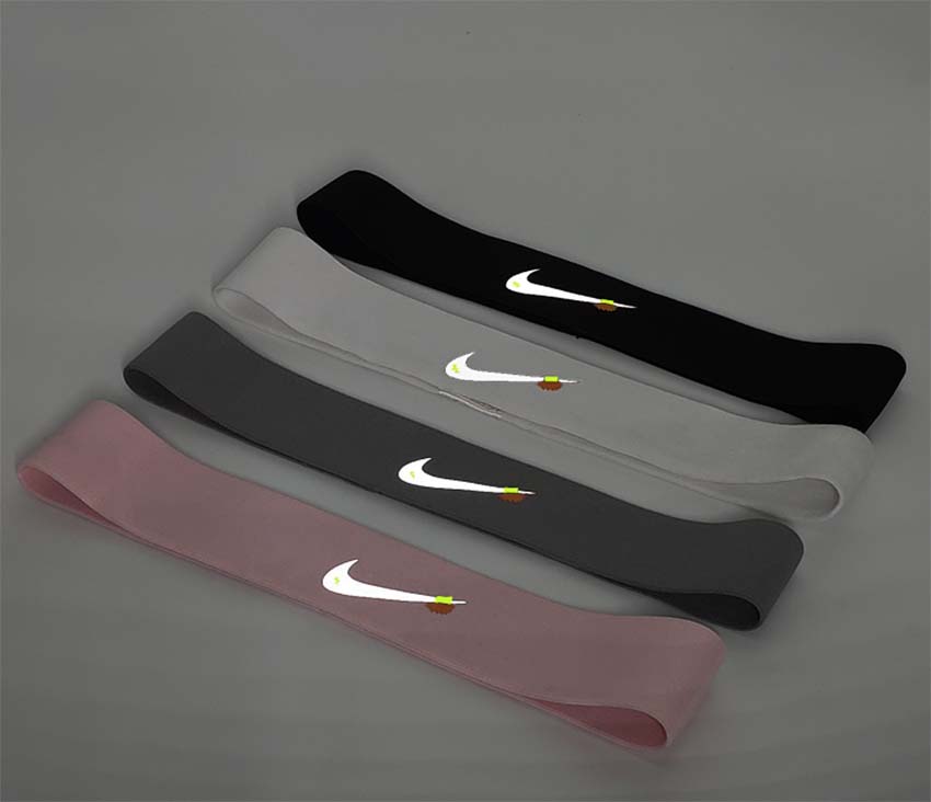 Nike 髪飾り 反射ロゴ