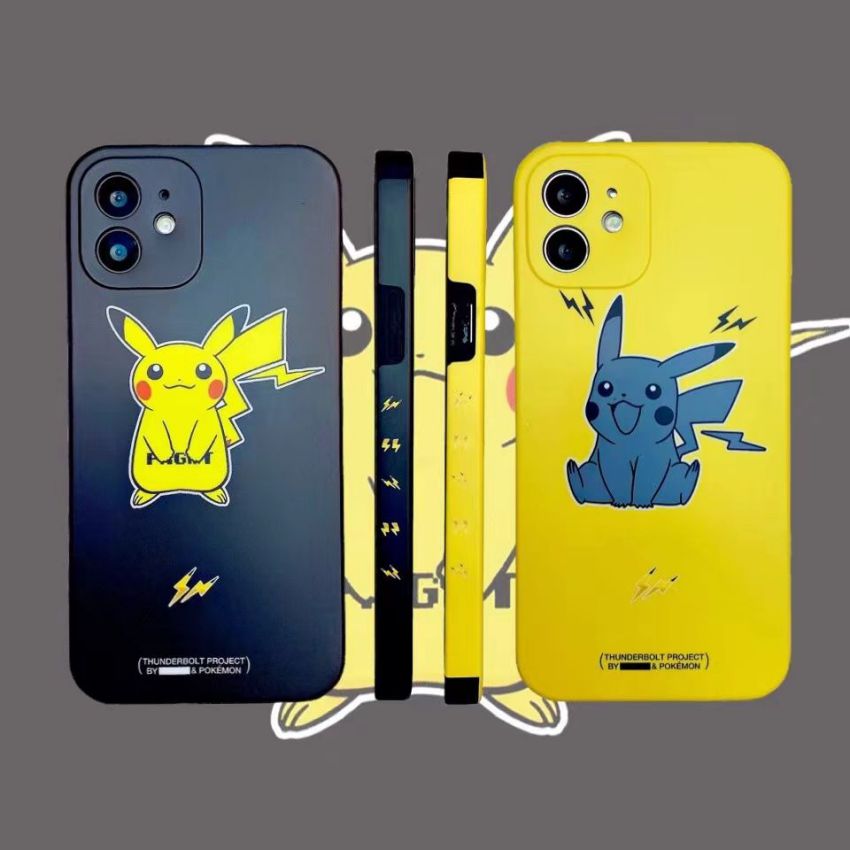 ピカチュウ Iphone12 Pro携帯ケース かわいい Iphone12 11promaxカバー キャラクター 漫画風 ピカチュウ Iphone12 Pro携帯ケース かわいい Iphone12 11promaxカバー キャラクター 漫画風