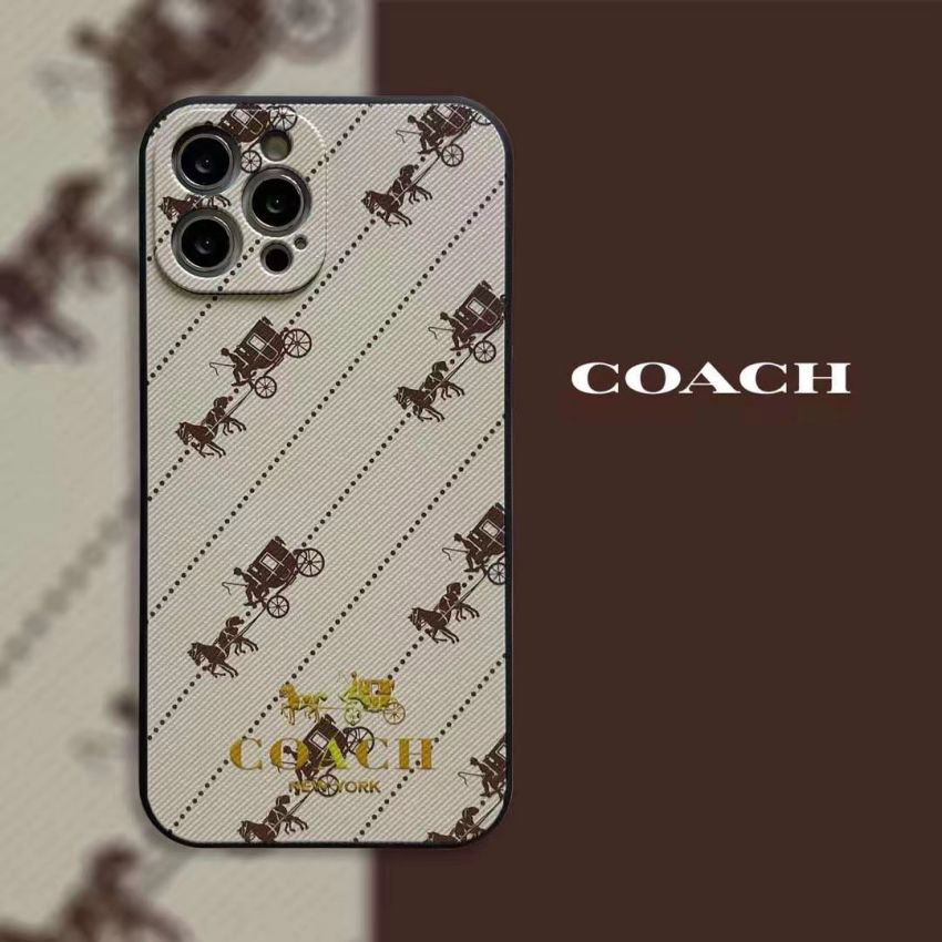 Coach アイフォーン12 miniカバー 人気
