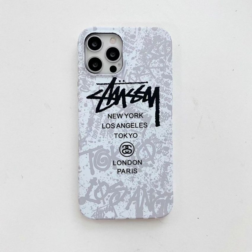 夜光 iphone12proカバー stussy