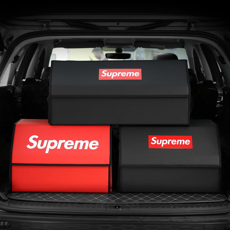 車収納ボックス おしゃれ Supreme トランクボックス 上質 シュプリーム カー収納ボックス 折り畳み式