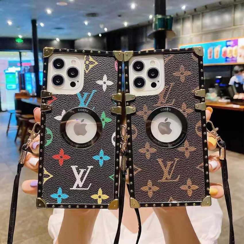 LV トランク型 iphone12proケース