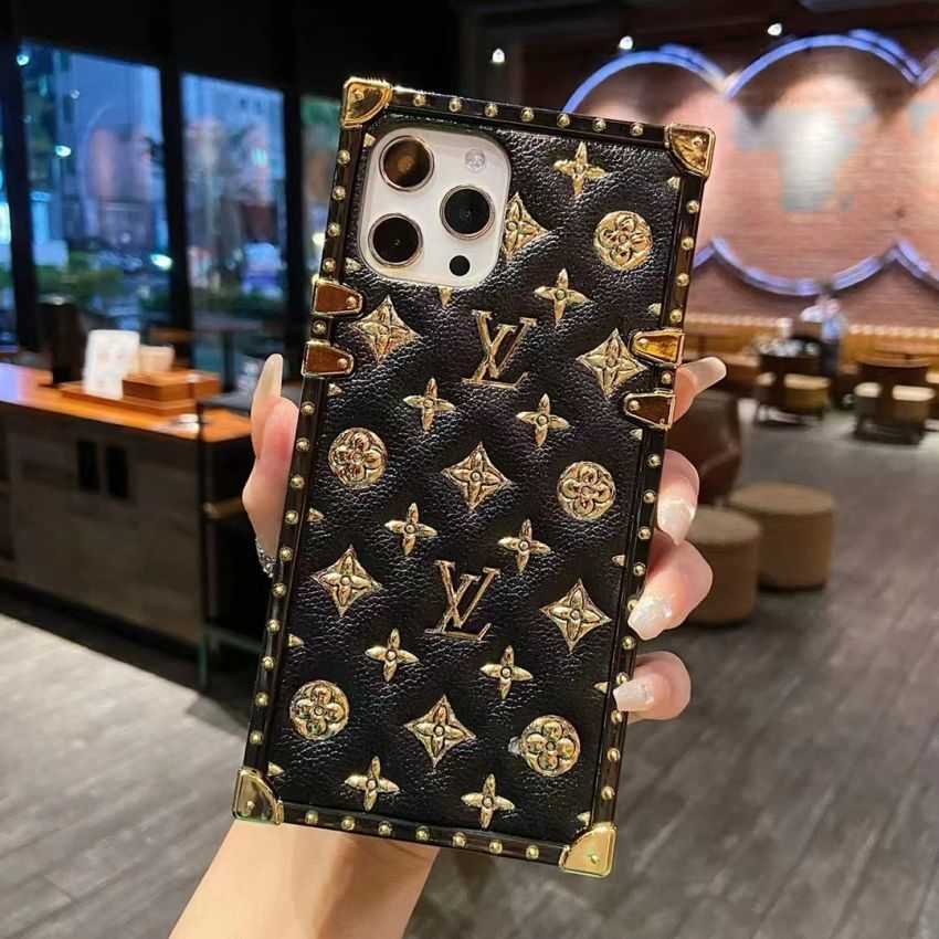 ルイヴィトン iphone13 13promaxケース トランク型調 アイフォン12 