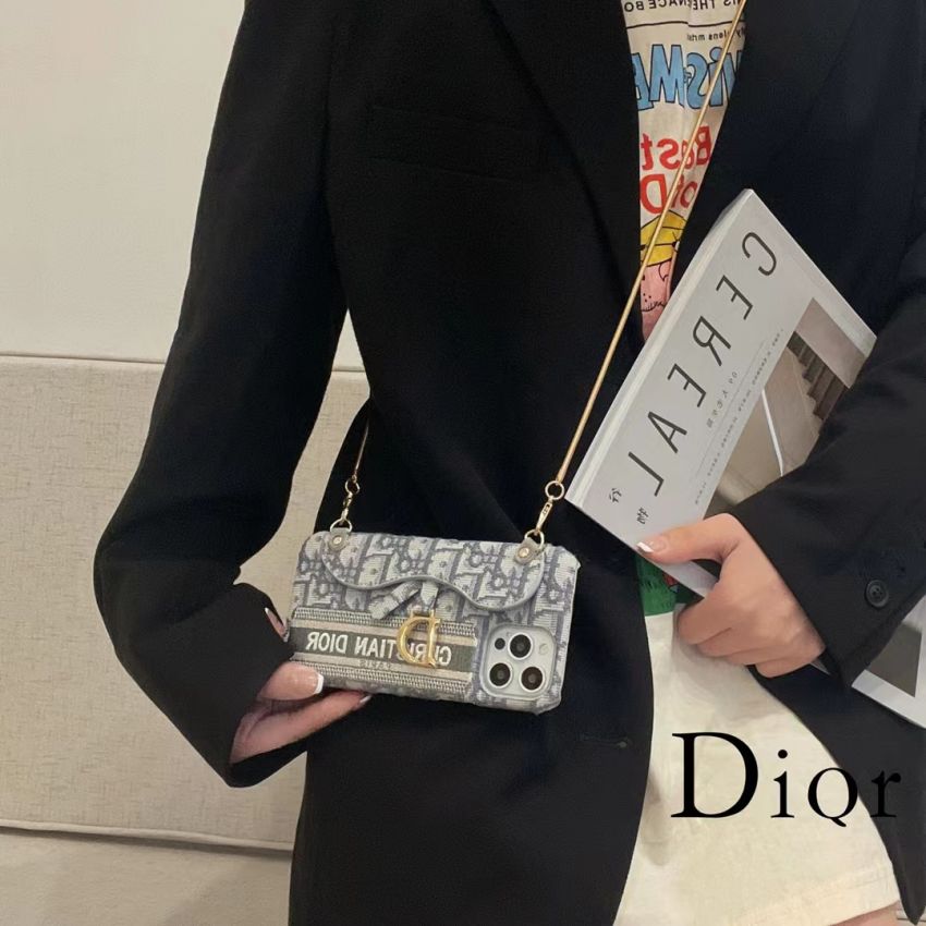 Dior アイフォンXR 刺繡ケース