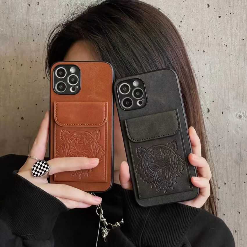 ケンゾー iphone14 plusケース 財布ポケット