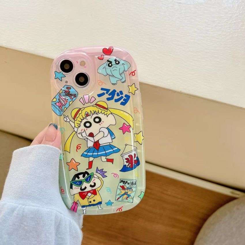 クレヨンしんちゃん iphone14 カバー