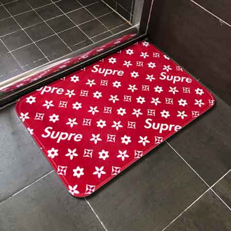 驚きの価格 Supreme シュプリーム ウェルカムマット ラグマット マット 