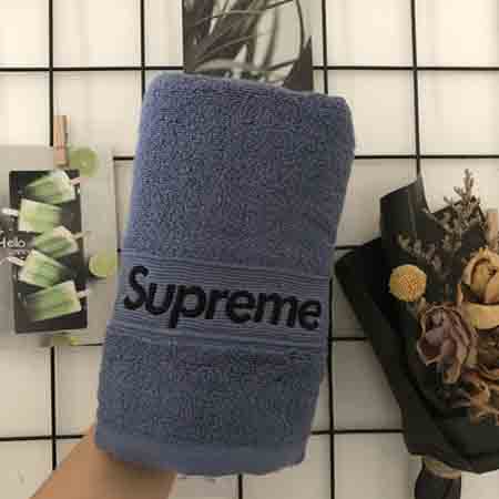 Supreme タオル バスタオル 4色選択 刺繡マーク シュプリーム フェイスタオル ホテルタオル 綿 家庭用タオル 運動タオル