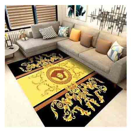 ヴェルサーチ カーペット 個性的 versace 玄関マット 滑り止めマット 