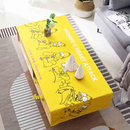 ピカチュウ テーブルマット 可愛い カウズ テーブルクロス テーブルかけ 長方形 ワンピース 机マット 漫画風
