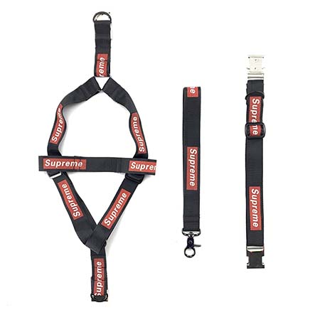 シュプリームxルイヴィトン リード ハーネス 首輪 セット おしゃれ Supreme Lv 犬用品 ペット牽引縄 シュプリームxルイヴィトン リード ハーネス 首輪 セット おしゃれ Supreme Lv 犬用品 ペット牽引縄