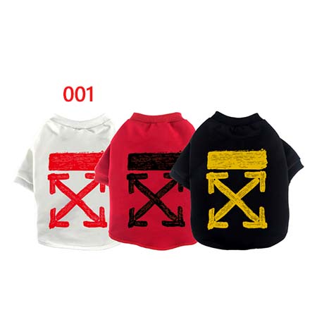 オフホワイト ペットの服 Tシャツ かわいい 犬服 Off White ドッグウェア パロディー洋服 プルオーバーパーカー 猫服 オフホワイト ペットの服 Tシャツ かわいい 犬服 Off White ドッグウェア パロディー洋服 プルオーバーパーカー 猫服