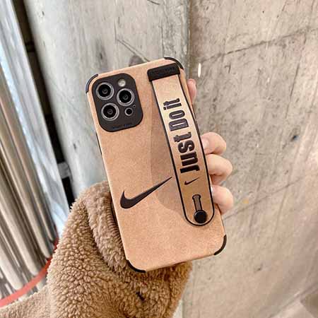 Nike アイフォン12 12pro Maxケース レザー Iphone12 11promaxカバー ナイキ ベルト付き